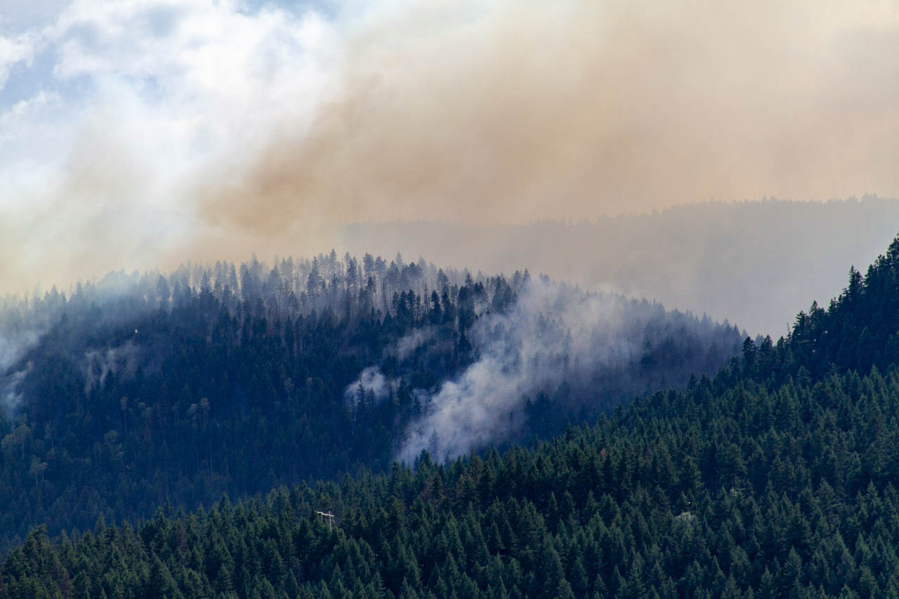 Smoke in Mountains